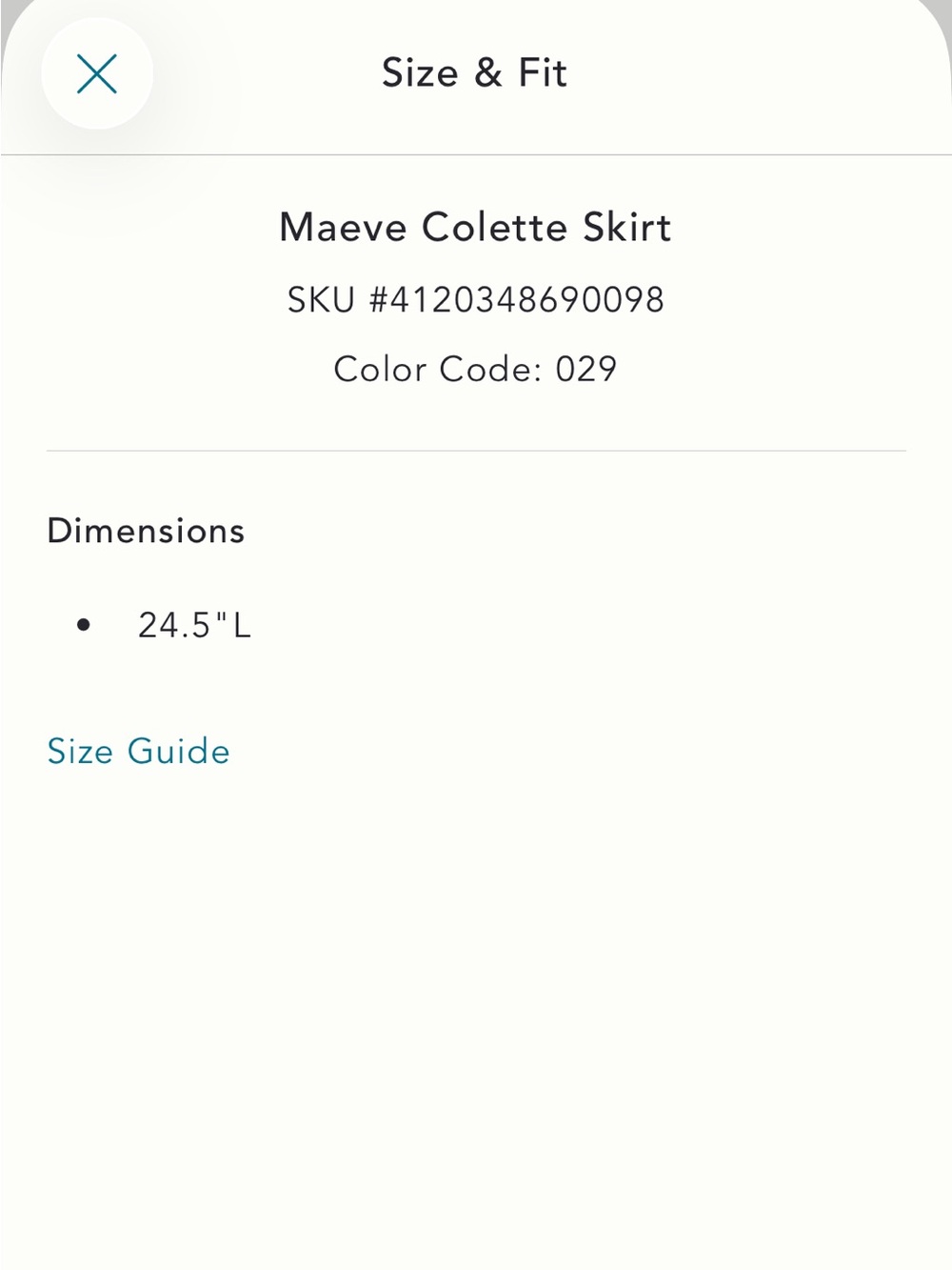 Maeve Colette Skirt - Picture 4 of 6
